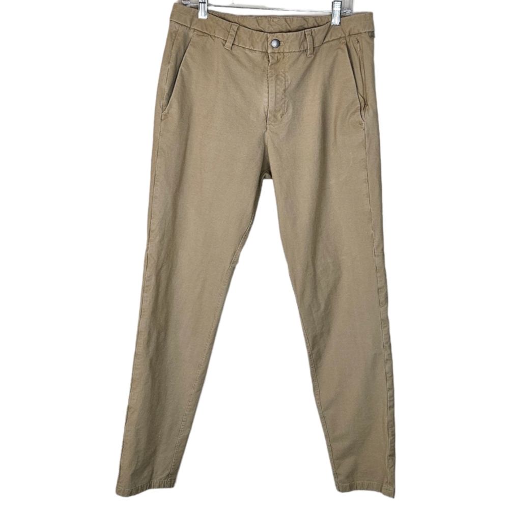 Lululemon Commission Slim khaki pants men's 34×30
